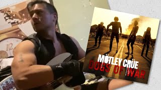 MOTLEY CRUE- Dogs of war ( bass cover by MACHING HEAD)