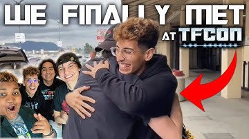 MEETING MY ONLINE FRIENDS FOR THE FIRST TIME!🔥💯 (TFCon LA 2024) #transformers