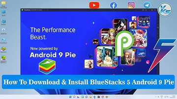 ✅ How To Download And Install BlueStacks 5 Android 9 Pie On Windows 11/10/8/7 (Hindi) (2021)