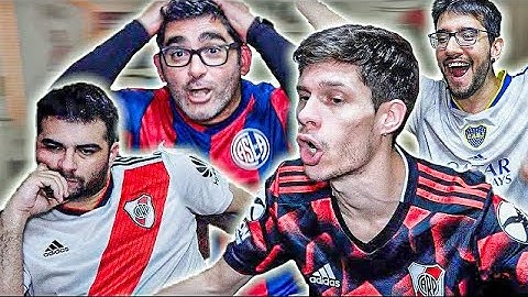 San Lorenzo vs River Plate | Reacciones de amigos | Liga Profesional 2023