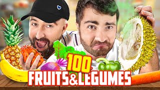 ON MANGE 100 FRUITS ET LÉGUMES D’AFFILÉE (et on les juge)(à l’aide) image