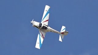 Grob Tutor Display Team from the Royal Air Force RAF flying Display RIAT 2018 RAF Fairford AirShow