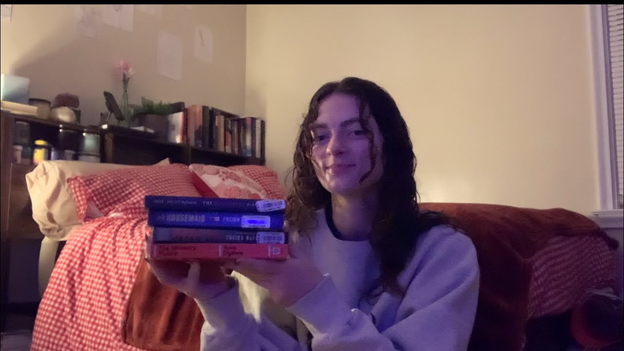 ASMR lil book haul! (book tapping, page turning, tracing, whispered)