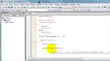 لغة السي 16 : المصفوفات (ماتريكس)