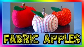 How To Make Fabric Apples