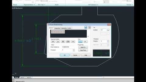 AutoCAD Mechanical 2012 Tutorial   Power Dimensioning   Fits and Tolerances   YouTube