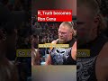 Brock Lesnar is funny breaking Charackter !