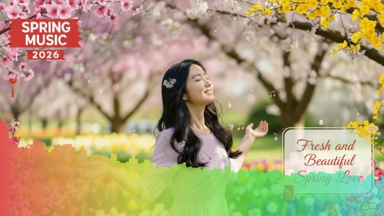 LK Nhạc Xuân 2026 - Tình Xuân Tươi Thắm | Nhạc Tết Sôi Động An Khang