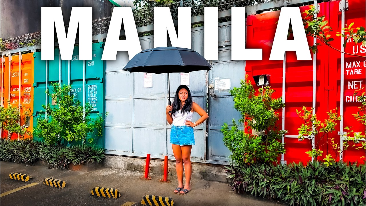 Overnight in Manila's $18 Shipping Container Hotel 🇵🇭
