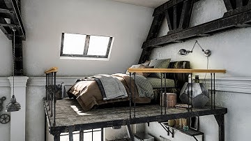 architecture visualization: Nice Room Design with vray 3.5 for 3ds max 2017