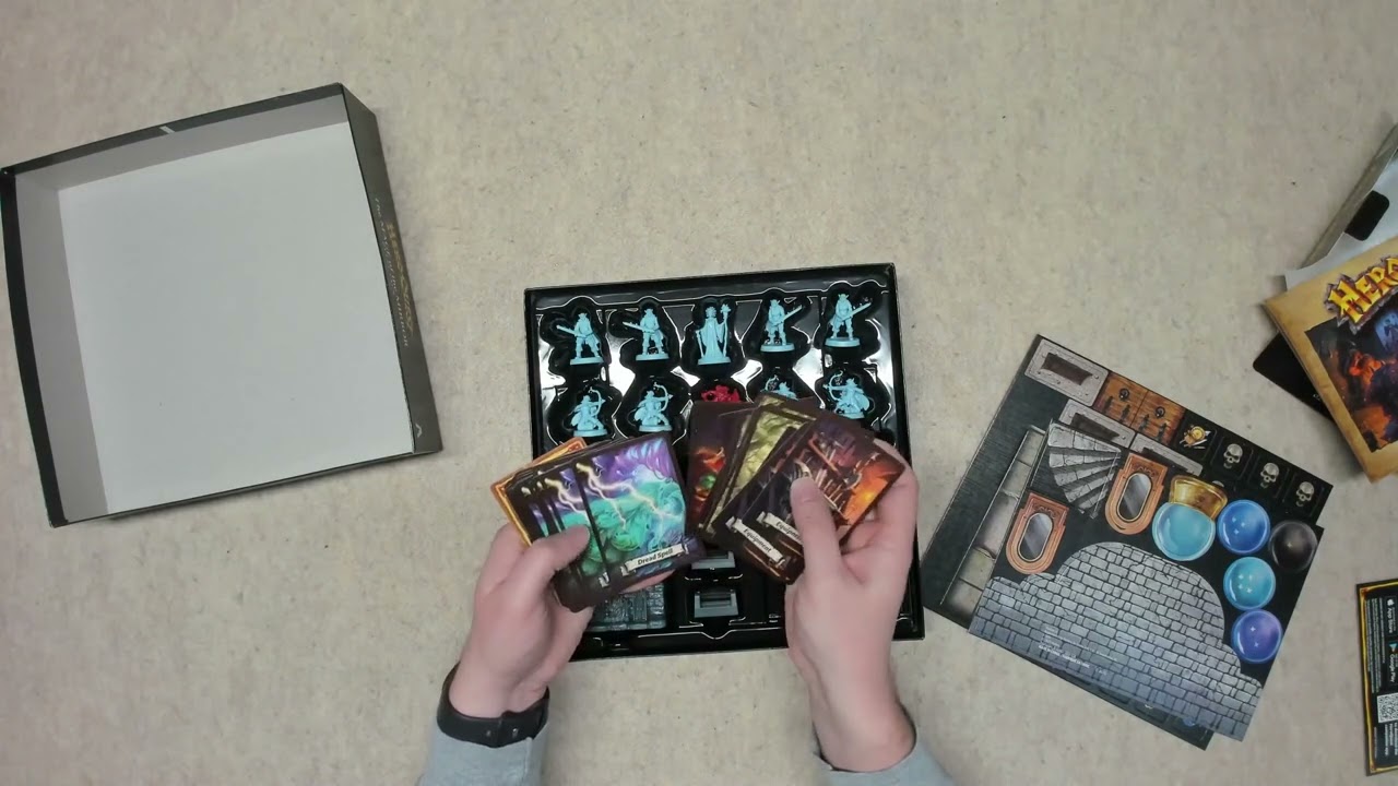 Unboxing - Hero Quest - The Mage of the Mirror