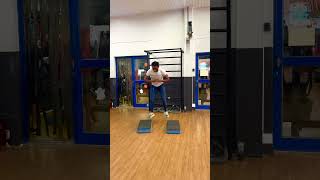 Treino de pernas com step #shorts