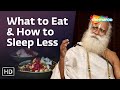 Tips to Eat Right &amp; Sleep Less For Students | Sadhguru | Shemaroo Spiritual Life