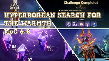 Memory of Chaos Stage 6-8 | Hyperborean Search for Warmth - Honkai: Star Rail