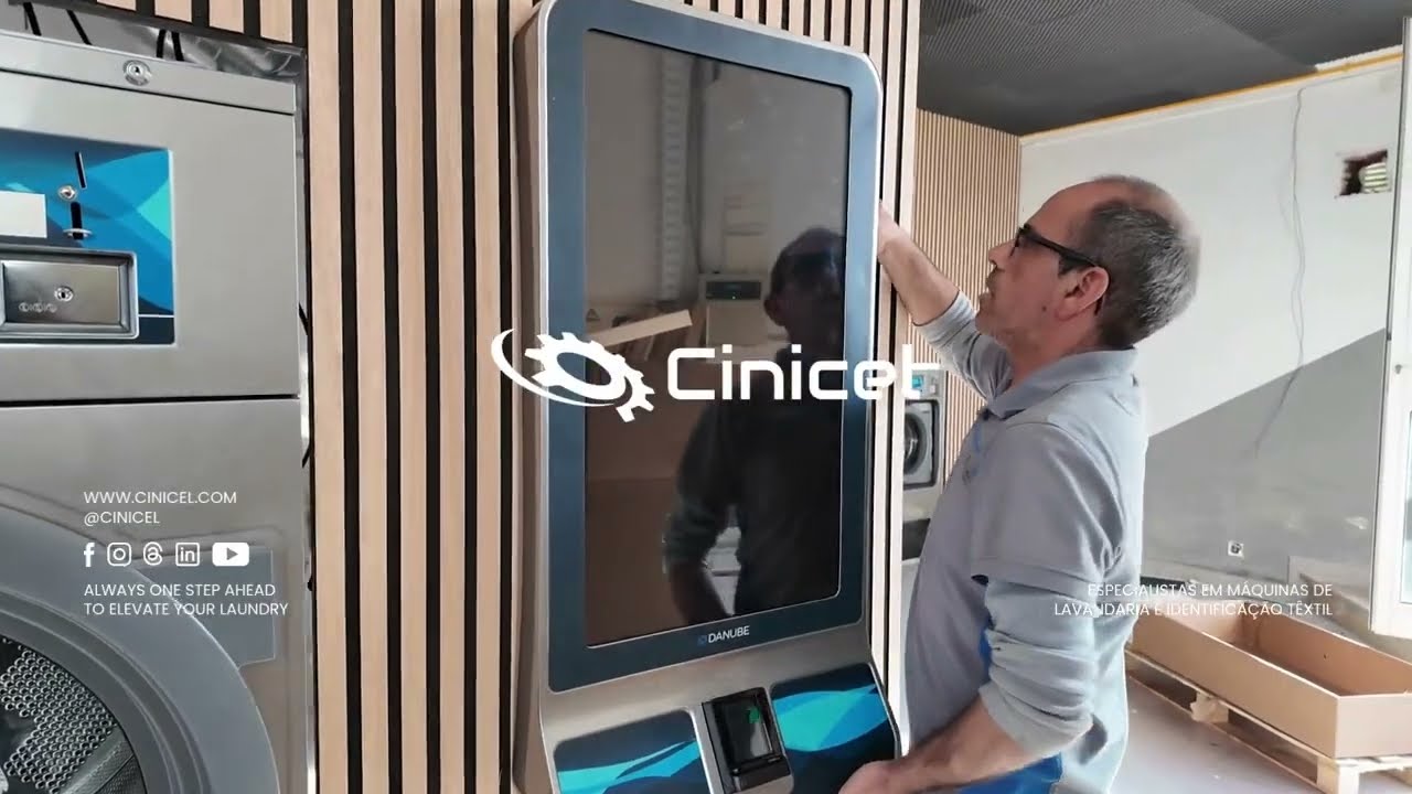 Como Montamos uma Lavandaria Self-Service em Leiria | Instalação Profissional Cinicel