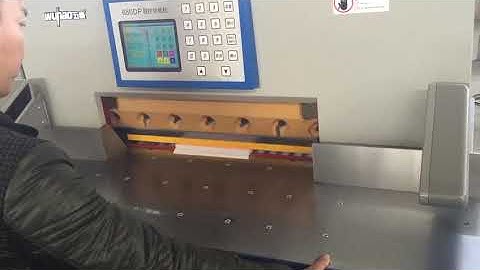 680DP HYDRAULIC PROGRAM CONTROL PAPER CUTTING MACHINE