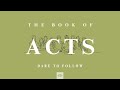 DARE TO FOLLOW: The Word in the World | Acts 19 & 20 | Ps. Carol Gossman