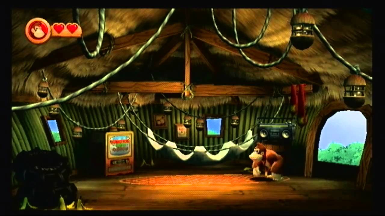 Donkey Kong Country Returns Television Intro Song Easter Egg Secret