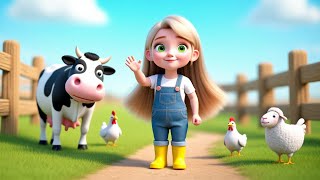 Lina’s Farm Day | Learning About Milk and Cows screenshot 1