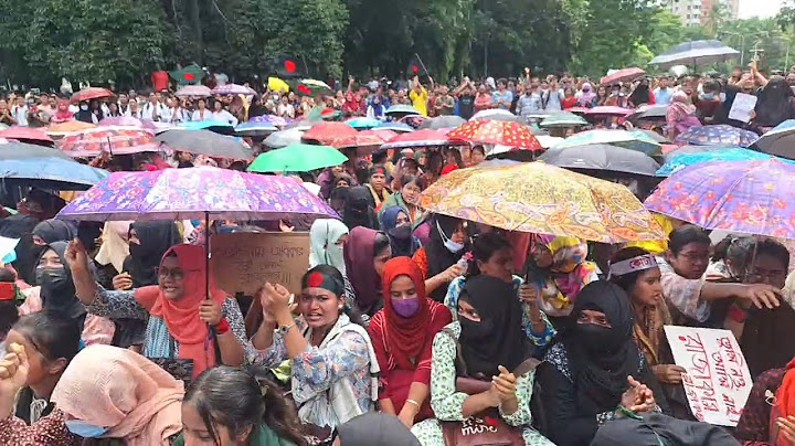 ঢাকা বিশ্ববিদ্যালয়ে কোটা সংস্কার আন্দোলন | শেখ হাসিনার বক্তব্যের প্রতিবাদ | 15 July 2024