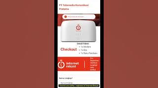 Cara Daftar Internet Rakyat Melalui HP
