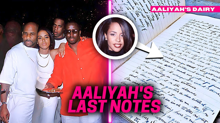 Apa yang Diungkap Buku Harian Aaliyah Tentang Jay Z, Diddy & R Kelly