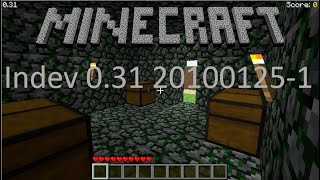 Minecraft Indev 0.31 Gameplay (in-20100125-1)