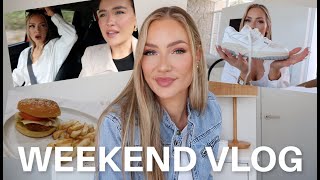 Weekend Vlog | Theo & I's Near Death Experience 🙃 What I Eat, Pr + Grocery Haul & More!