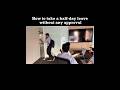 How to take a half-day leave without any approval