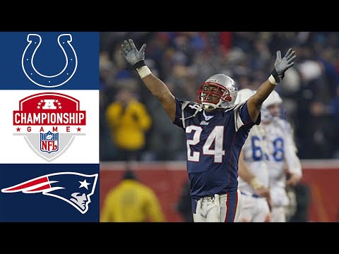 Colts vs Patriots 2003 AFC Championship