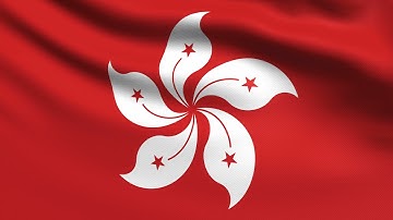 Hong Kong Flag Animation | 4k | Flags of the World