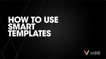 Viddi Digital Signage || How To Use Smart Templates