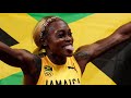 Elaine Thompson breaks record at Tokyo Olympics 2021!! Congrats Elaine, Shelly-Ann and Jackson