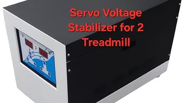 Servo Voltage Stabilizer for  two treadmill #servosinesolutions #servostabilizer