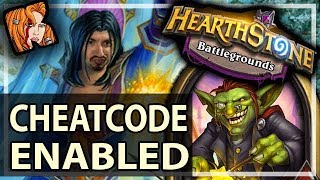 ICEBLOCK?? CHEATCODE ENABLED - Hearthstone Battlegrounds