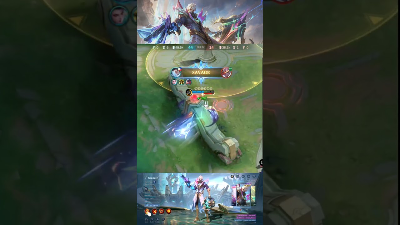 Granger M7 Skin Thunder Ascendant with 2 Savages of the game! 