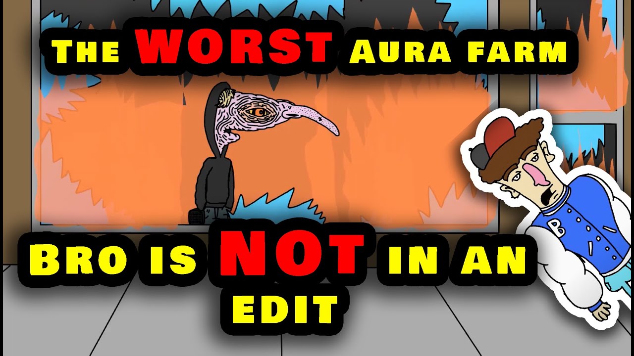 Аура Фермерский Парень Думает, Что Он В Монтаже