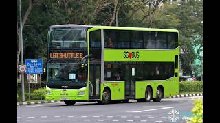 [SMRT] [Full Trip] SG6021M On Bukit Panjang LRT Shuttle B MAN ND323F A95 Gemilang Euro VI