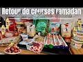 Retour de courses ramadan 2024  prparatifs ramadan 2024 organisation ramadan 