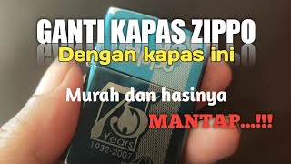 GANTI KAPAS ZIPPO DENGAN KAPAS INI