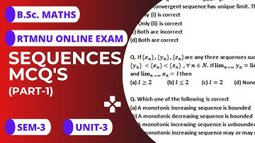 Sequences mcq