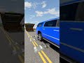 seesaw and SUV cars  vs Speed Bumps on clean road #short #beamng #beamngdrive #trucksvs  #speedbump