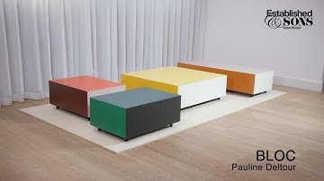 BLOC | Designed by Pauline Deltour for Established and Sons