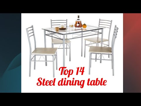 Top 14 stainless steel dining table || #dining