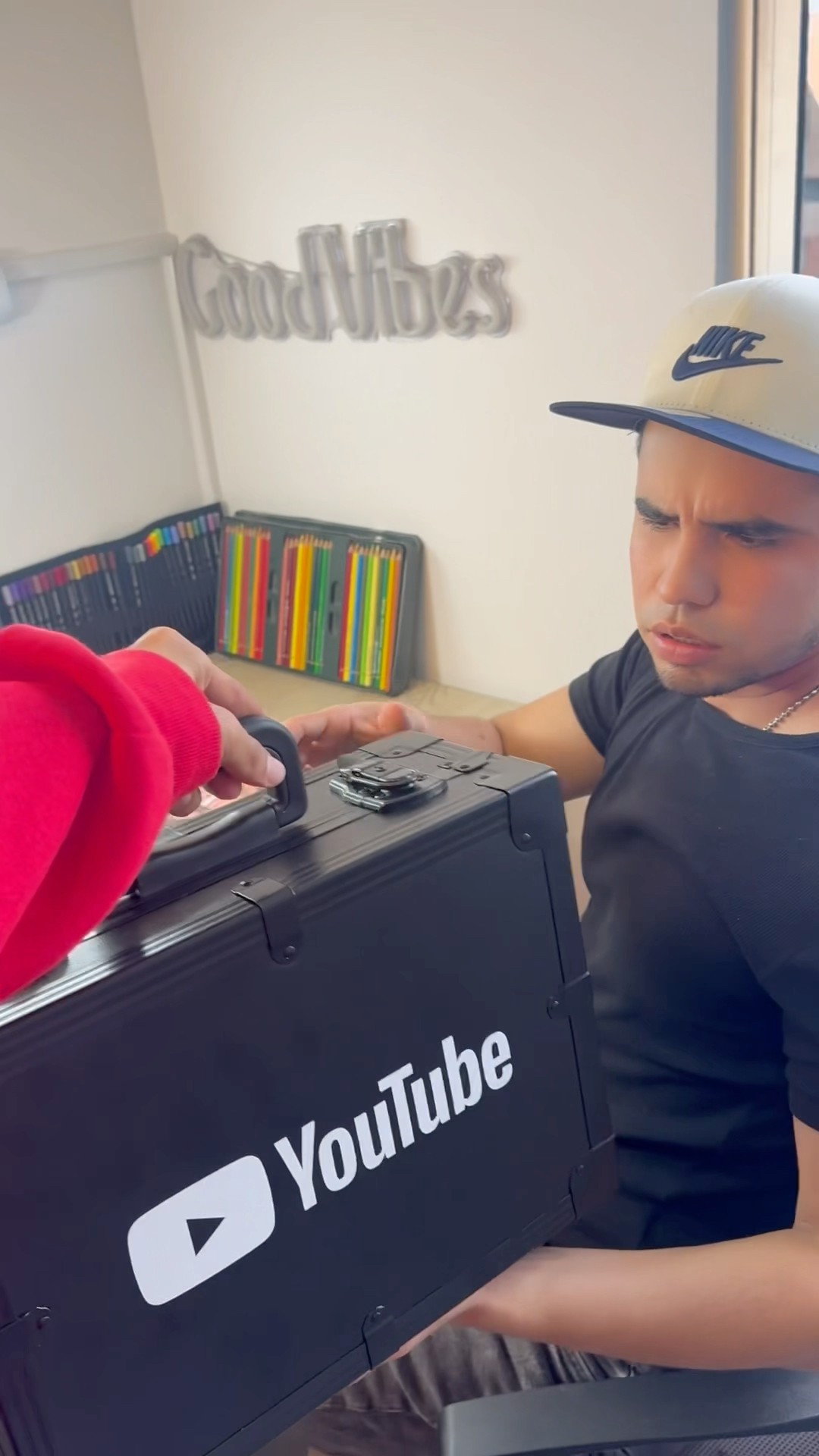 Mi placa de youtube de 10 millones ?❤️✨ #arte #youtube