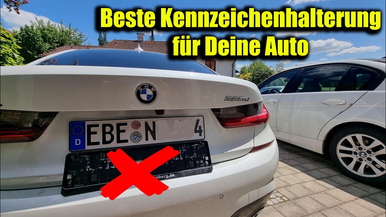 Kennzeichenhalterung Auto – Die 15 besten Produkte im Vergleich -  Autolifestyle Ratgeber