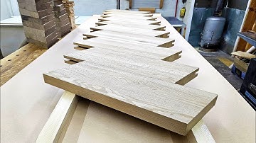 XXL Oak BAR Table: POWER and LUXURY for Cheap