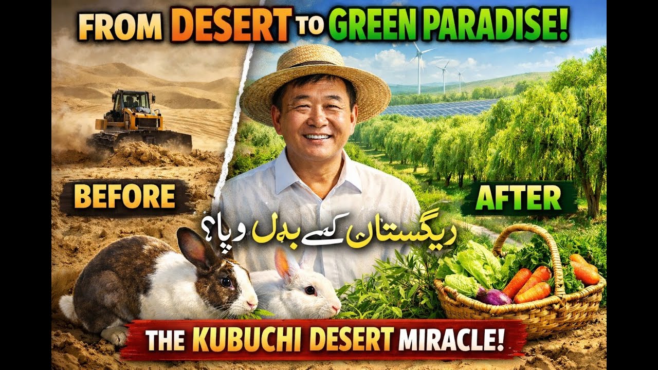 Desert to Green Paradise | China Ne Registan Kaise Badal Diya?