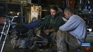 Motorcycle Stump Grinder | Hillbilly Blood