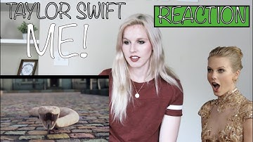 Taylor Swift - ME! (feat. Brendon Urie of Panic! At The Disco) REACTION